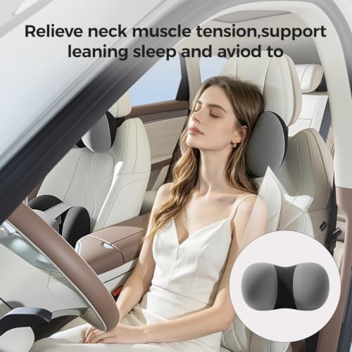 BABUR Car Headrest Pillow, Car Neck Pillow for Pain Relief While Driving