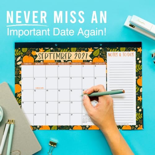 Large Desk Calendar 2027 - Desktop Calendar 2027-2028