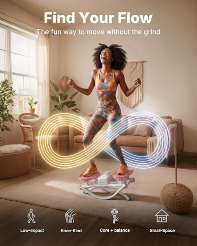 Merach Rocking Steppers for Exercise at Home, 3D Motion Stair Stepper