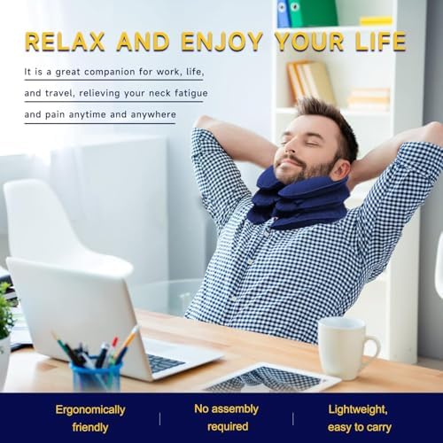 Neck Stretcher, Cervical Traction Device for Instant Neck Pain Relief
