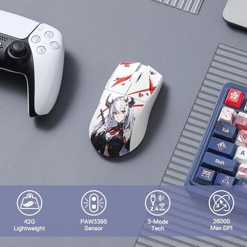 Redragon M916AK Wireless 42G Ultra-Light Mouse 26K DPI Remapping Keys