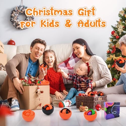 Fidget Toys Adults Pack, Fidget Spinner Set for Kids, Sensory Toys Boys Girls Teens Christmas Stocking Stuffers Party Favors, ADHD Autism Stress Relief Finger Toys, Gift for New Year