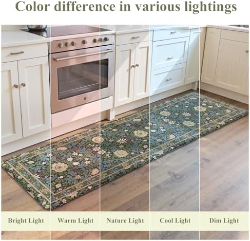 KIMODE Kitchen Mats Anti Fatigue,Cushioned Kitchen Rugs Runner