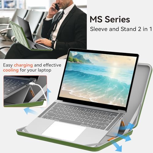 Smatree MS56T Hard EVA Sleeve with Stand for 14" Lenovo ThinkPad L14 Gen5
