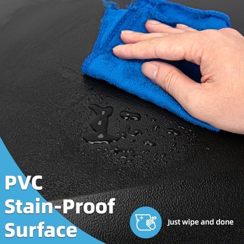 Art3d 3/4 Inch Thick Kitchen Mats for Floor, 20" x 32", Black