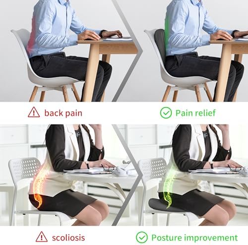 Inflated Wobble Cushion,Circular Non-slip Texture for Comfortable Sitting,Extra Thick Dyna Disc with Pump for Core Strength,Wiggle Seat to Improve Posture,Fitness,660lb Load Capacity
