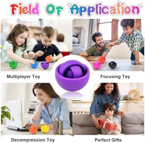 Fidget Toys Adults Pack, Fidget Spinner Set for Kids, Sensory Toys Boys Girls Teens Christmas Stocking Stuffers Party Favors, ADHD Autism Stress Relief Finger Toys, Gift for New Year