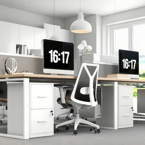 2 Drawer File Cabinet with Lock,Metal File Cabinet for Home Office