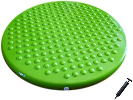 AppleRound Jr. Inflatable Seat Cushion with Pump, 31cm/12in Diameter, Sensory Wiggle Seat for Kids