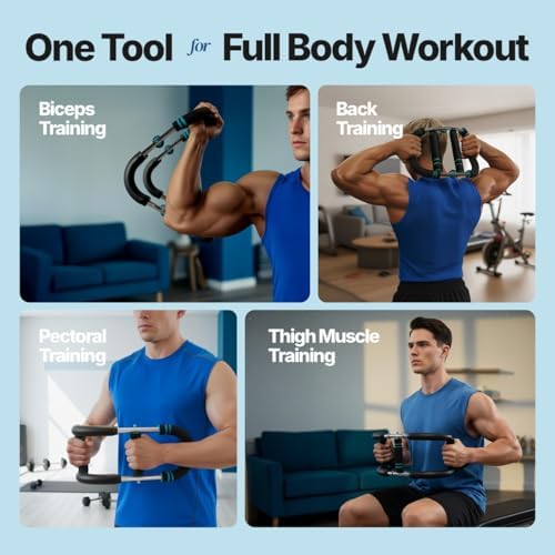 Twister Arm Trainer Adjustable 30-120 Lbs | Exercise Equipment for Home Workouts | Arm Workout | Arm Exercise Equipment | Forearm Workout Equipment,
