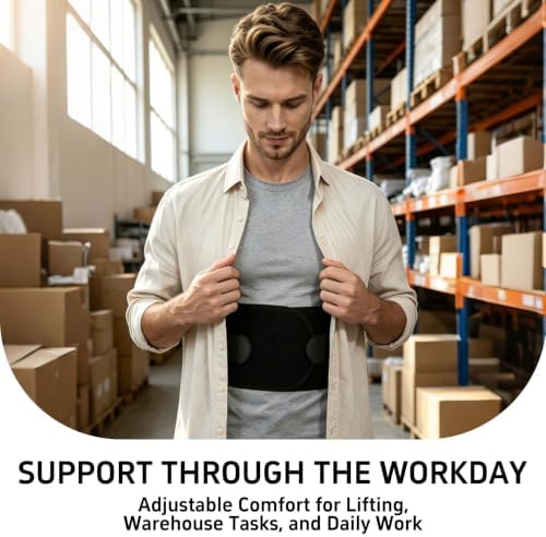 Work Back Brace for Men and Women Posture Corrector Lower Back Support