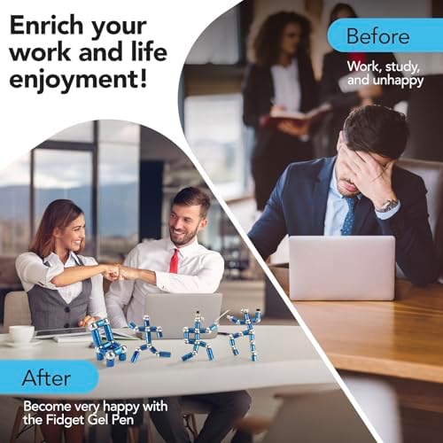 Fidget Pen Gift, Multifunction Stress Relief Fidget Toy for Teens and Men