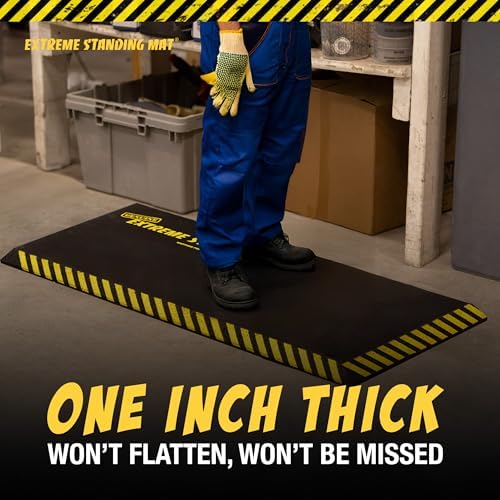 Standing Mat Industrial Anti-Fatigue for Work, 18" x 36" x 1"