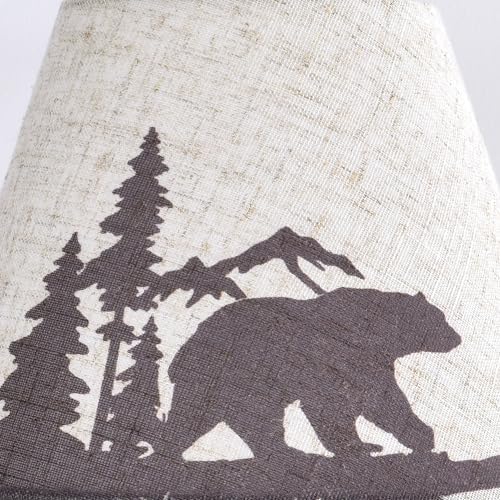 GO&SO Small Animal Lamp Shades Set of 2,5"×9"×6.4" Print Bell Shade Replac