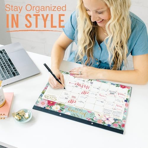 Large Desk Calendar 2026 - Desktop Calendar 2026-2027