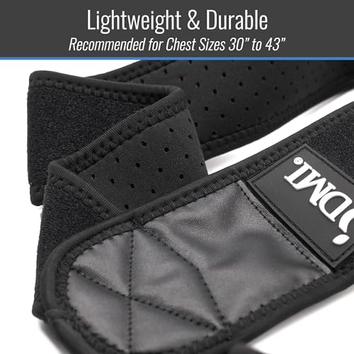 DMI Adjustable Posture Corrector for Men & Women, Back Straightener, Improve Posture, Customizable Fit with Easy Adjustable Straps, Unisex, Upper Spine Support, Back Pain Relief, Breathable
