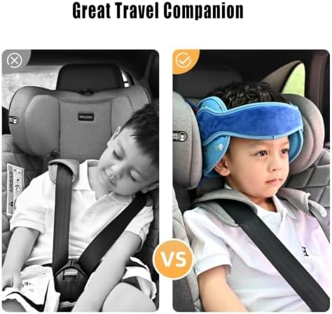 Child Head Support for Car Seats,Toddler Car Seat Head Holder,Kids Headrest