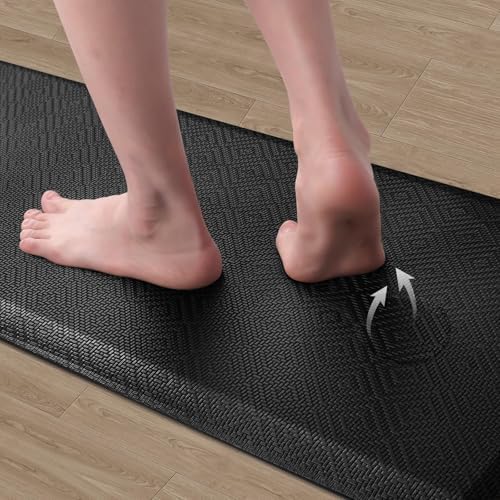 Anti-Fatigue Kitchen Mats for Floor Standing and Comfort Desk Mats 17"x60"