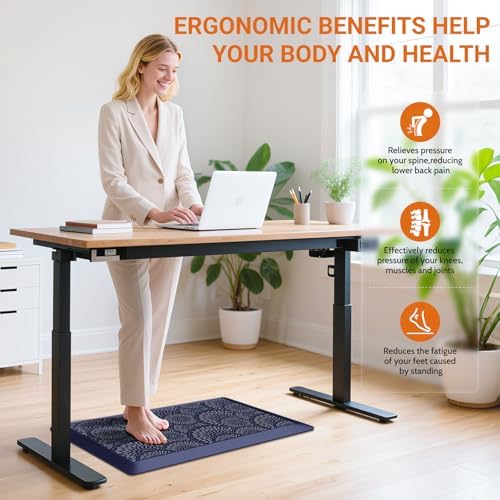 Mattitude 4/5 Inch Kitchen Mat, Waterproof Non-Slip Standing Mats and Rugs