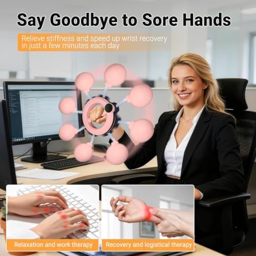 Infinity Hoop for Arm Trainer 360° Hand-Crank Forearm Trainer