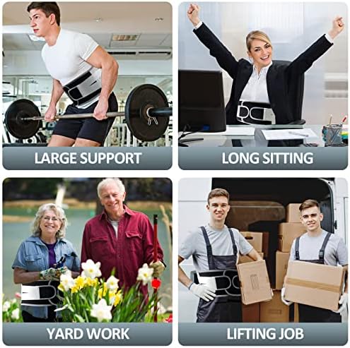 Back Brace for Lower Back Pain, Lumbar Support Belt for Men/Women