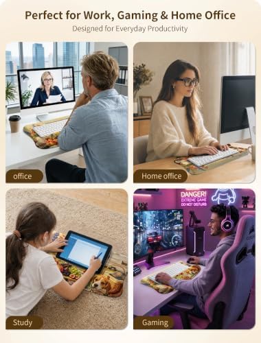 Ergonomic Keyboard Wrist Rest Pad with Wrist Support Holiday Picnic