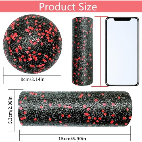 Mini Foam Roller, High Density Massage Tool for Physical Therapy