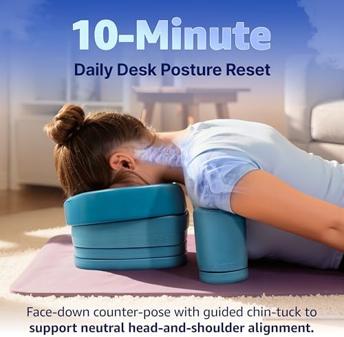 G.StretchAid Face-Down Posture Corrector for Tech Neck & Rounded Shoulders