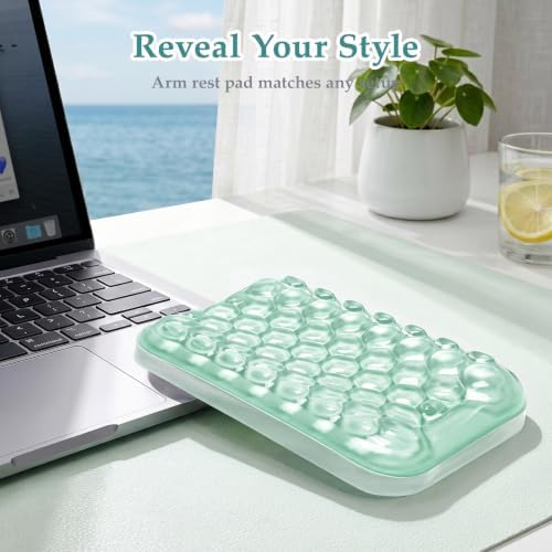 Ospelelf Elbow Wrist Rest Pad for Desk, Gel Arm Rest Pad Support for Office
