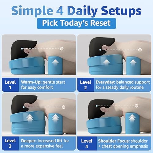 G.StretchAid Face-Down Posture Corrector for Tech Neck & Rounded Shoulders
