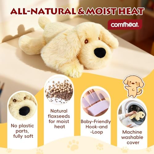 Microwave Heating Pad for Pain Relief, Microwavable Stuffed Animal