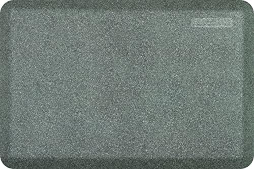 WellnessMats Granite Collection Anti-Fatigue Floor Mat, Polyurethane – Ergonomic Support Pad for Home, Kitchen, Garage, Office Standing Desk – Water Resistant - Made in USA