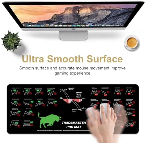 TradeMaster Pro Extra-Large Premium Desk Pad Mat,XL 31.4 x 11.8 in