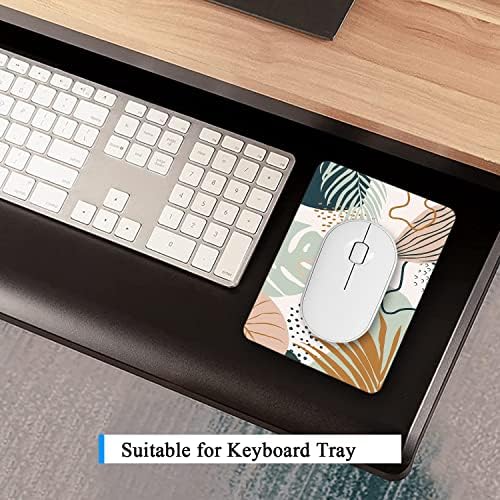 Small Mouse Pad, Mini Mouse Pad 6 x 8 Inch, Thick Rubber Waterproof Mouse Mat, Cute Mousepad for Women Men Kids Wireless Mouse Mini Laptops Keyboard Tray Home Office Travel