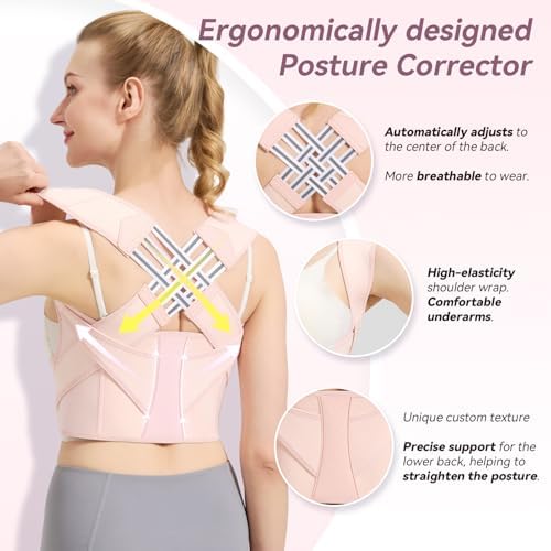 Posture Corrector for Women and Men,Adjustable Shoulder Straightener