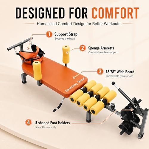 Multifunctional Full Body Traction Bed, Cervical Spine Stretcher