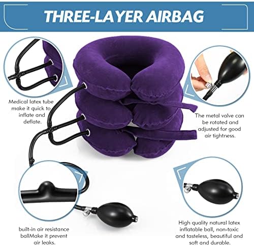 Jaximy Neck Stretcher, Neck Traction Device for Neck Pain Relief