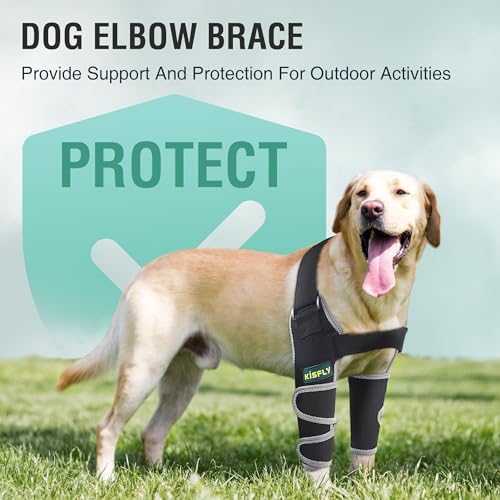 Dog Elbow Brace for Giant Dogs, Left Front Leg Senior Large Breed Support