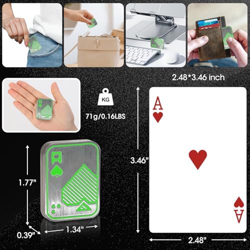 Fidget Slider, Poker Push Card, Fidget Toys Adults, Fidget Clicker
