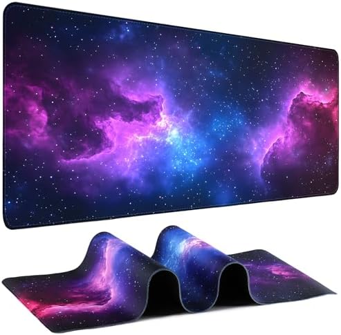 Mouse Pad Gaming - Desk Mat for Keyboard and Mouse - Large Mouse Pad for Desk, Mousepad (35.4" X 15.7") with Non-Slip Base, Desks Pad Mat Office and Home