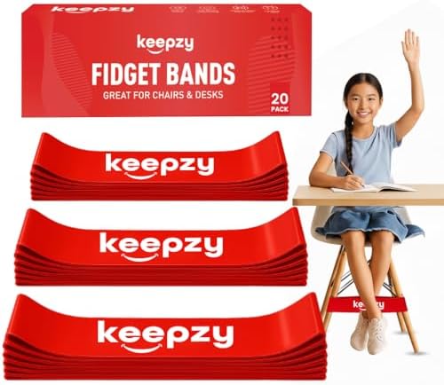 Chair Bands for Kids with Fidgety Feet, Desk Bands for Classroom