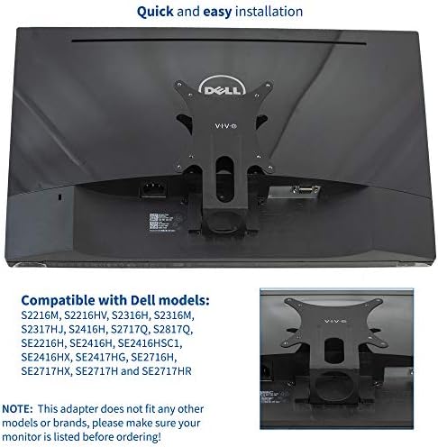 VIVO VESA Adapter Designed for Dell Monitors, Mount-DLSSE2