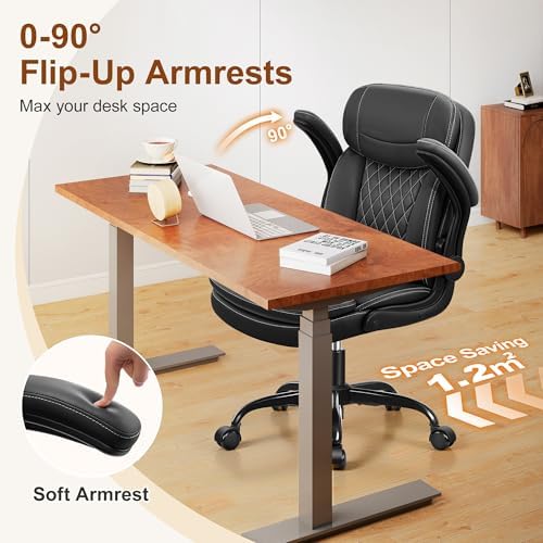 Office Desk Chair, Ergonomic Computer Chair with Unique Dual-Layer Support