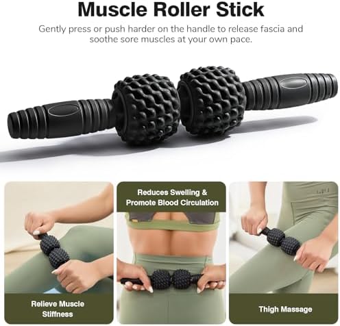 5 in 1 Foam Roller Set for Muscle Recovery & Deep Tissue Massage