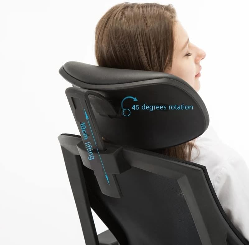 Ergonomic Reclining Office Boss Chair with Footrest Multi-Function Lifted Rotated Computer Protect Waist Gaming