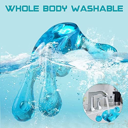 Melonsun Palm Massage Tool - Handheld Four-Point Deep Tissue Massager for Trigger Point, Neck Back Shoulder Pain Relief, Self Massage Between Shoulder Blades, No Therapist Needed (Pack of 2)