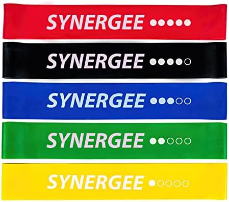 Synergee Mini Loop Bands – Resistance Bands for Home or Gym