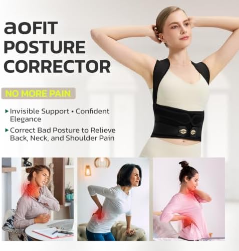 AOFIT Posture Corrector for Scoliosis, Hunchback, Office Work Daily Wear