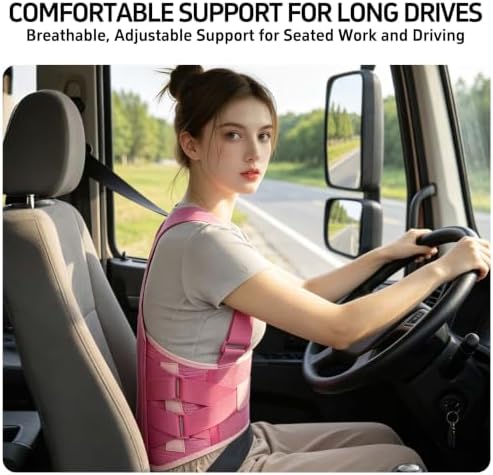 Work Back Brace for Men and Women Posture Corrector Lower Back Support