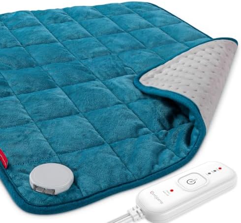 Comfytemp Weighted Heating Pad for Back & Period, FSA Eligible HSA, 20"x24"